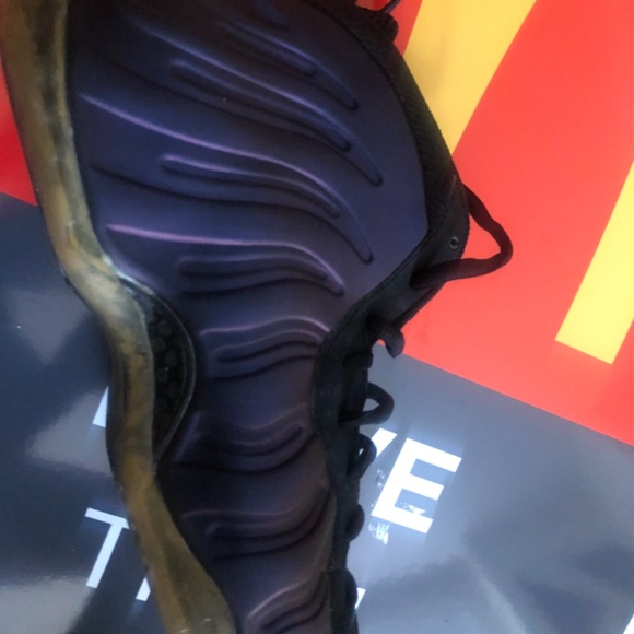 NIKE AIR FOAMPOSITE ONE EGGPLANT Replacement Single Shoe main image 4